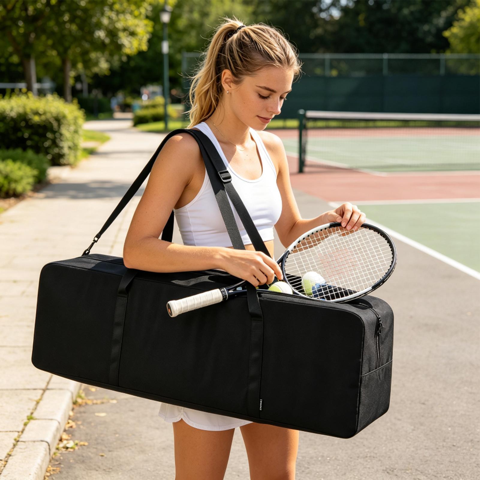 Badminton Net - Borsa per rete da pickleball, sistema
