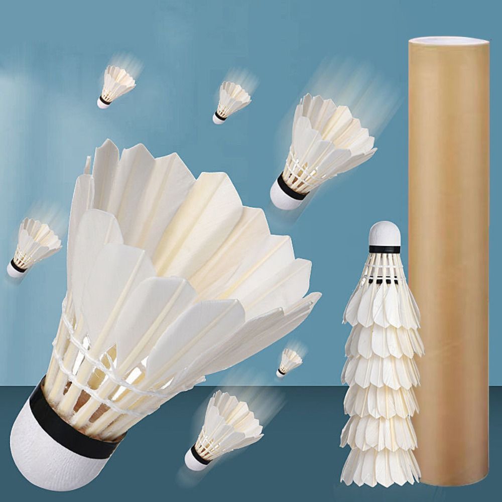 Feather Shuttlecock - Nuovo Volano da Badminton in Piuma