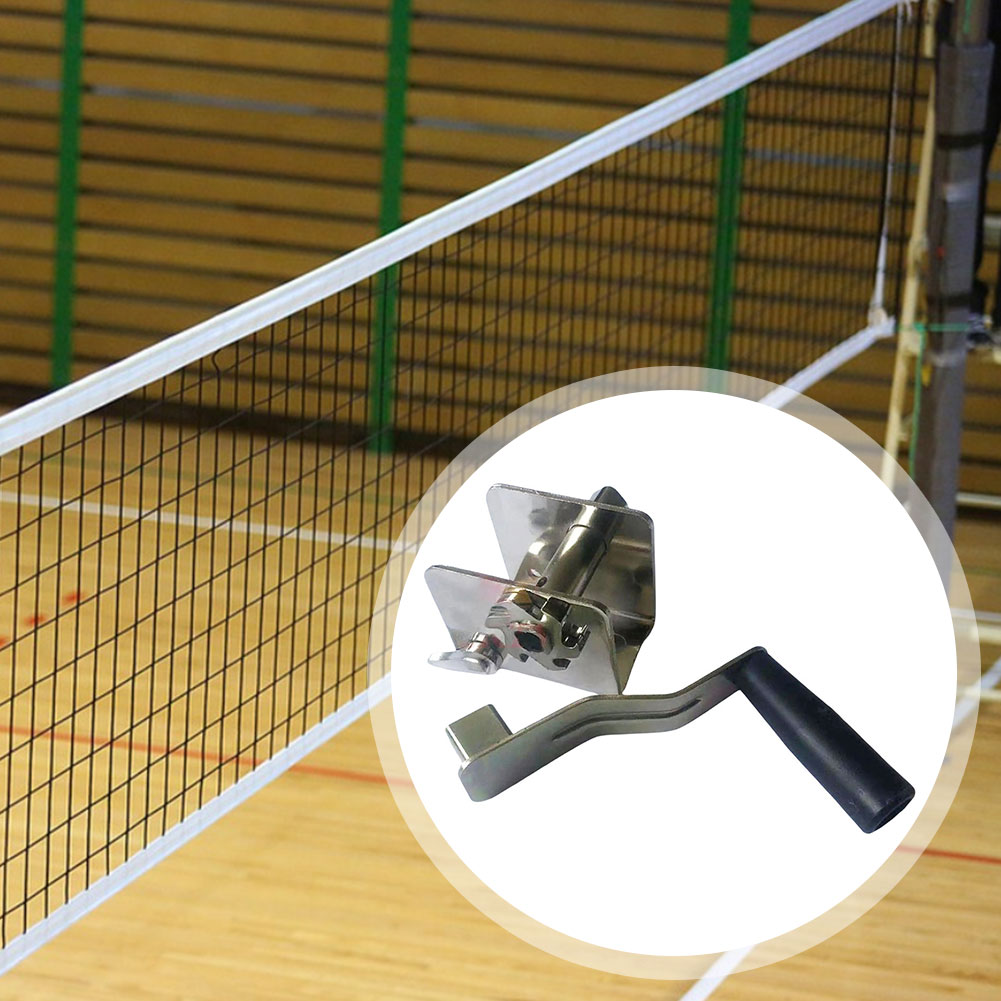 Badminton Net - Tenditore per Rete Sportiva con Manovella,
