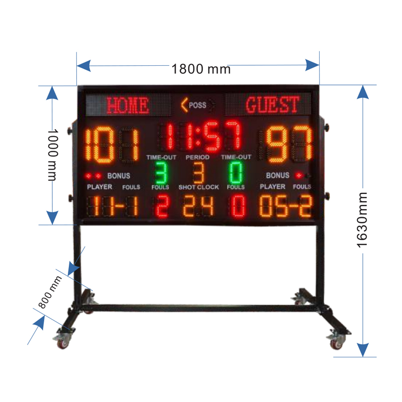 Tabellone Segnapunti LED per S - Scoreboard Digital recensione e prezzo