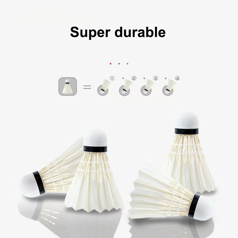 3/6 Pezzi di Volani da Badmint - Feather Shuttlecock recensione e prezzo