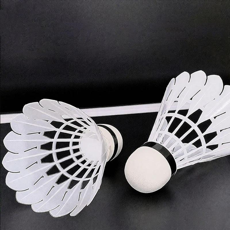 3/6/12 pezzi, volani da badmin - Badminton Shuttlecock recensione e prezzo