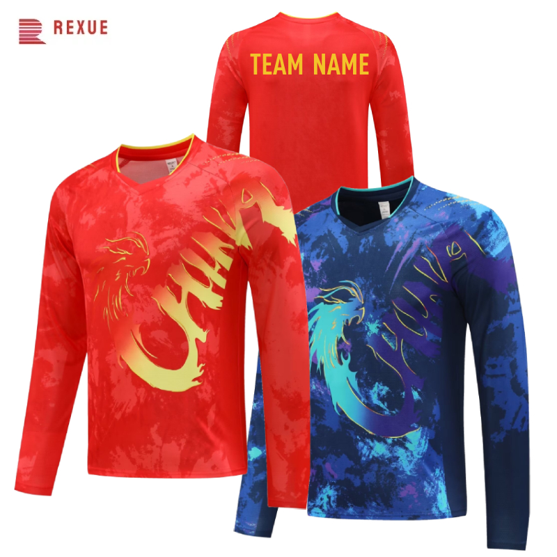 China Dragon camicia da ping p - Badminton Jersey recensione e prezzo